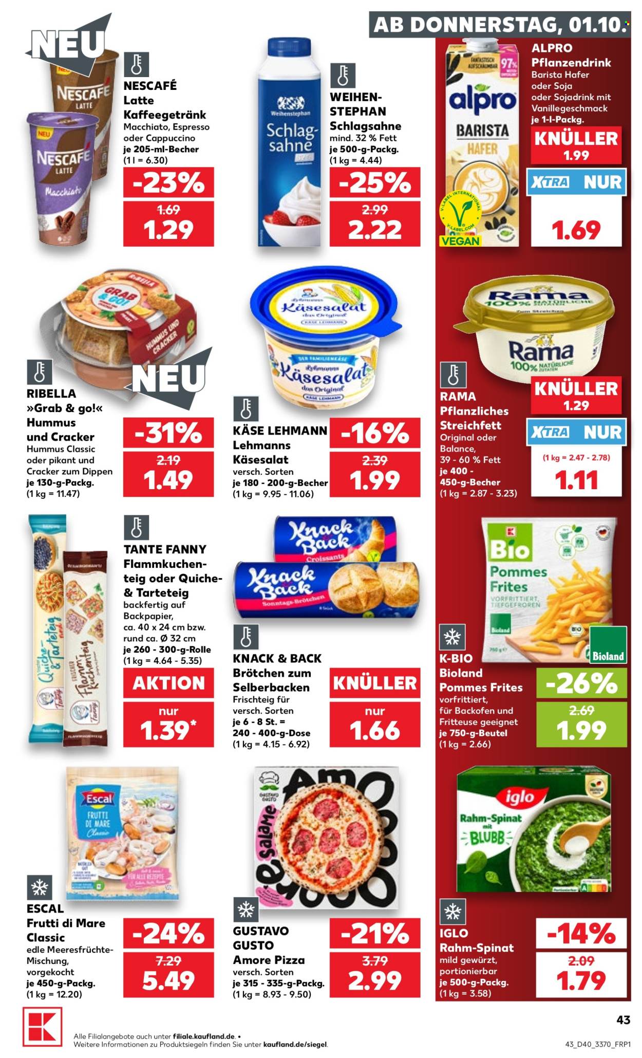Kaufland Prospekte  - 1.10.2026 - 7.10.2026. Seite 43