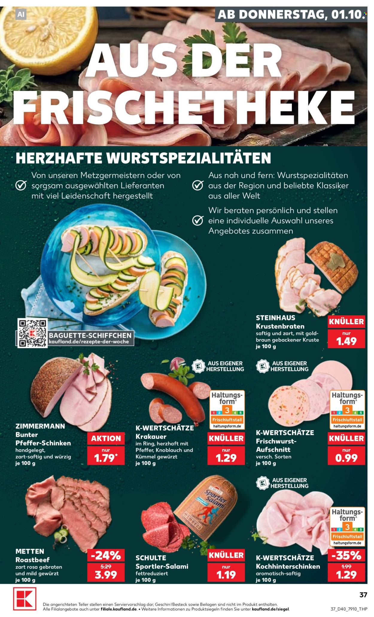 Kaufland Prospekte  - 1.10.2026 - 7.10.2026. Seite 37
