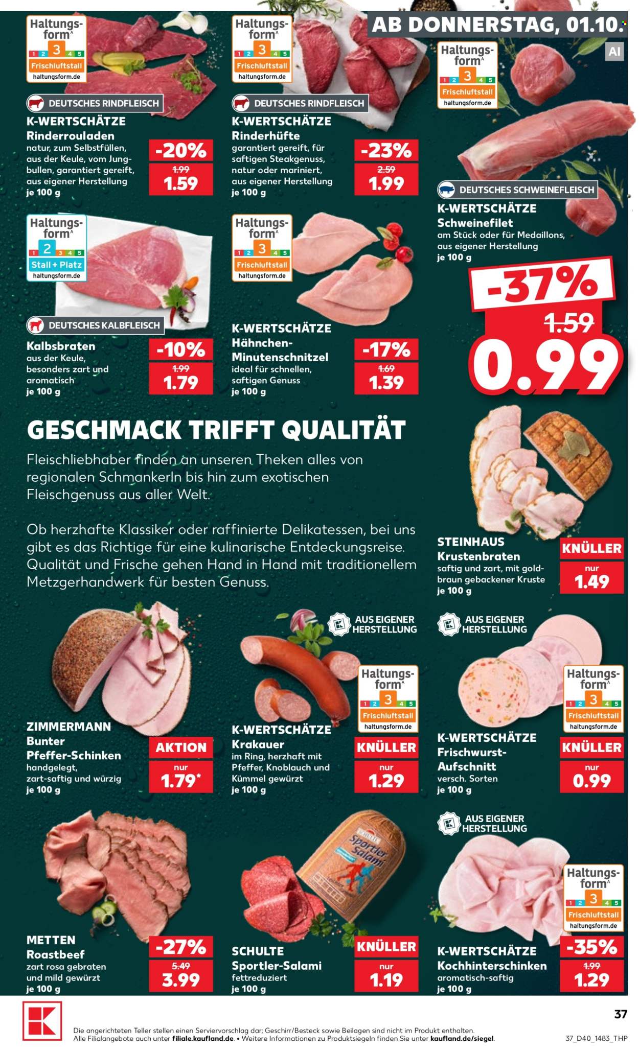 Kaufland Prospekte  - 1.10.2026 - 7.10.2026. Seite 37