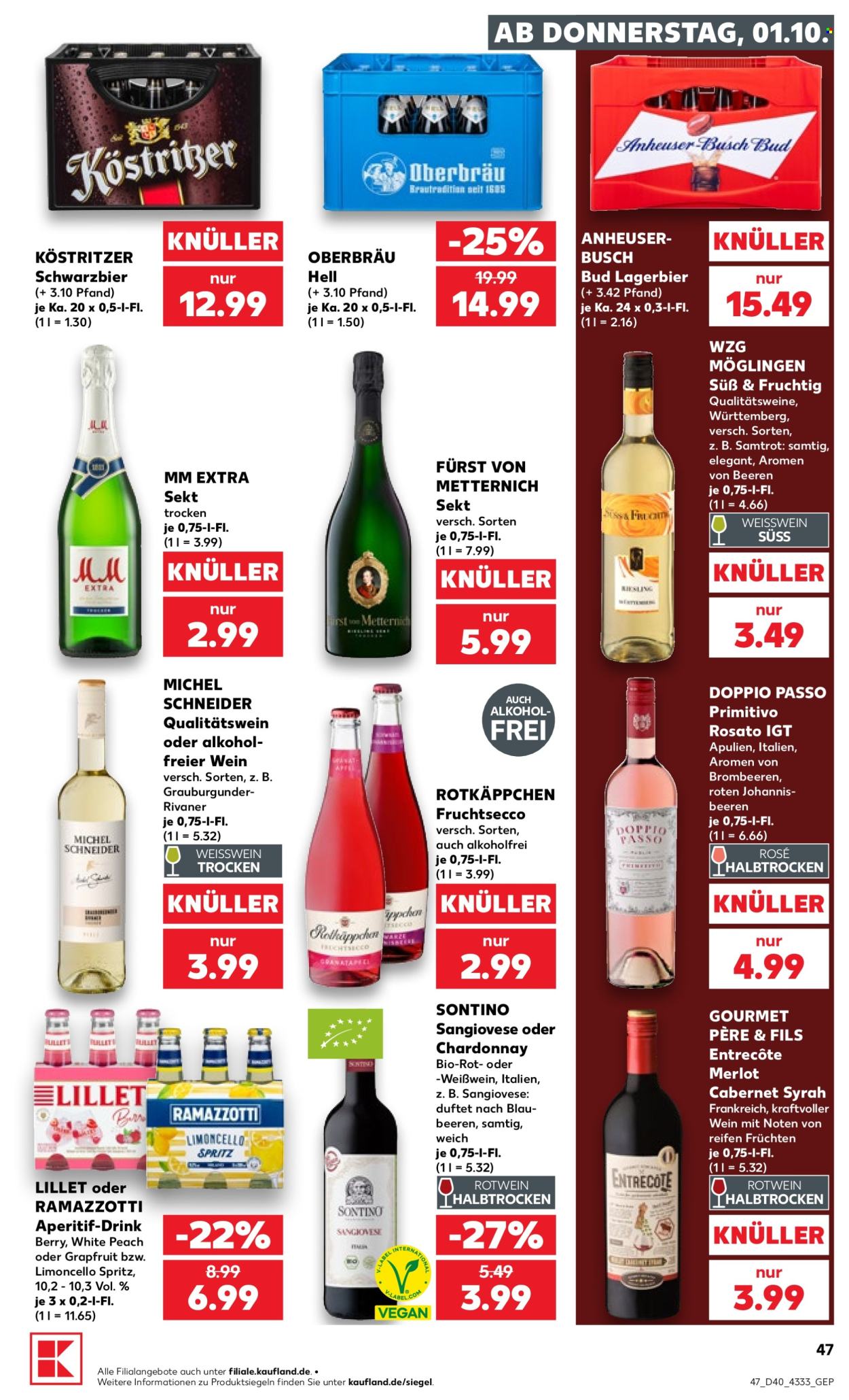Kaufland Prospekte  - 1.10.2026 - 7.10.2026. Seite 47