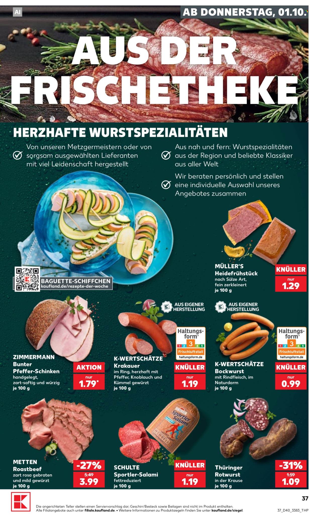 Kaufland Prospekte  - 1.10.2026 - 7.10.2026. Seite 37