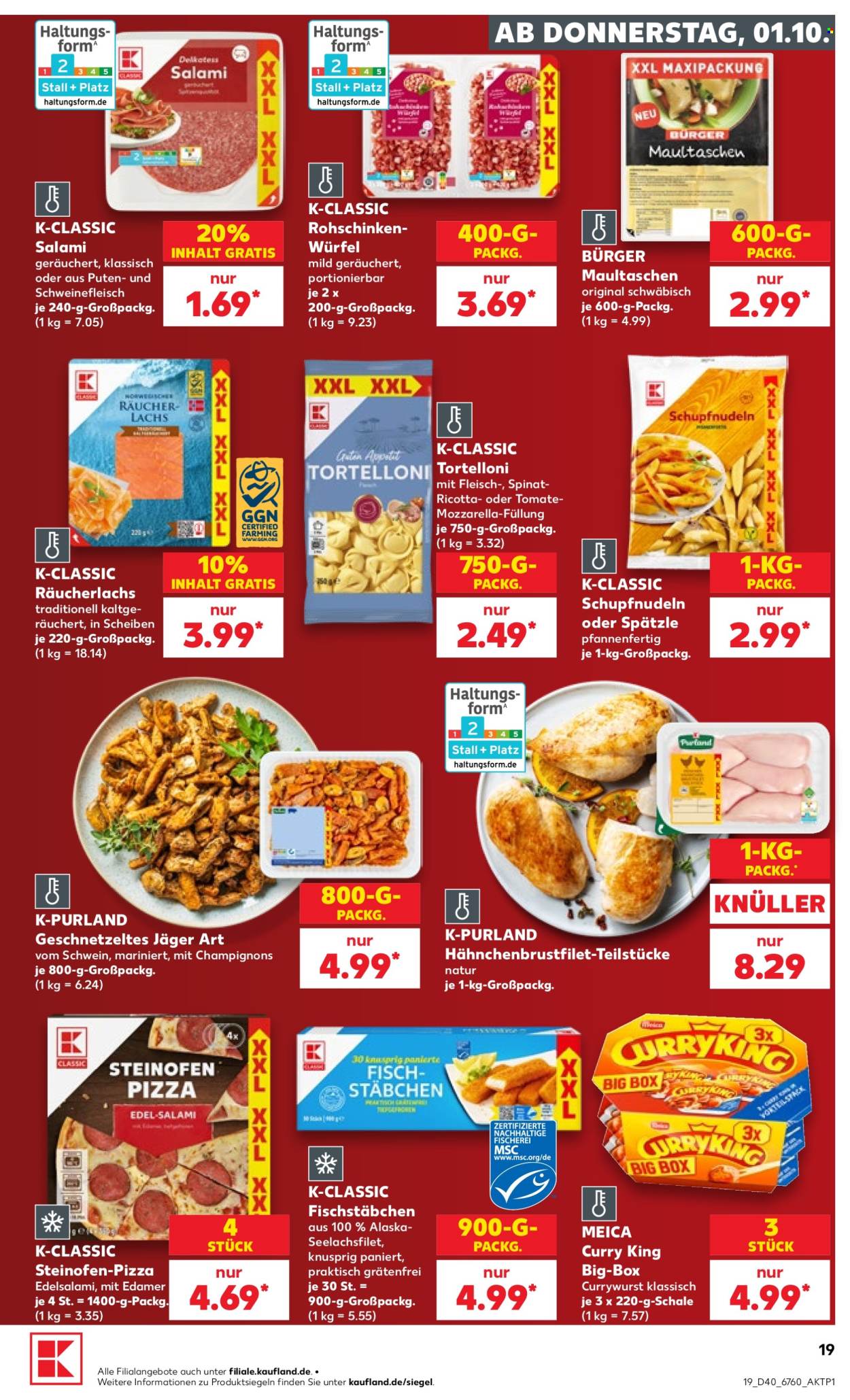 Kaufland Prospekte  - 1.10.2026 - 7.10.2026. Seite 19