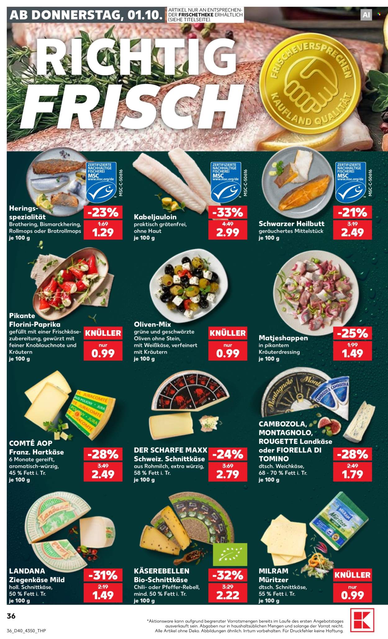 Kaufland Prospekte  - 1.10.2026 - 7.10.2026. Seite 36