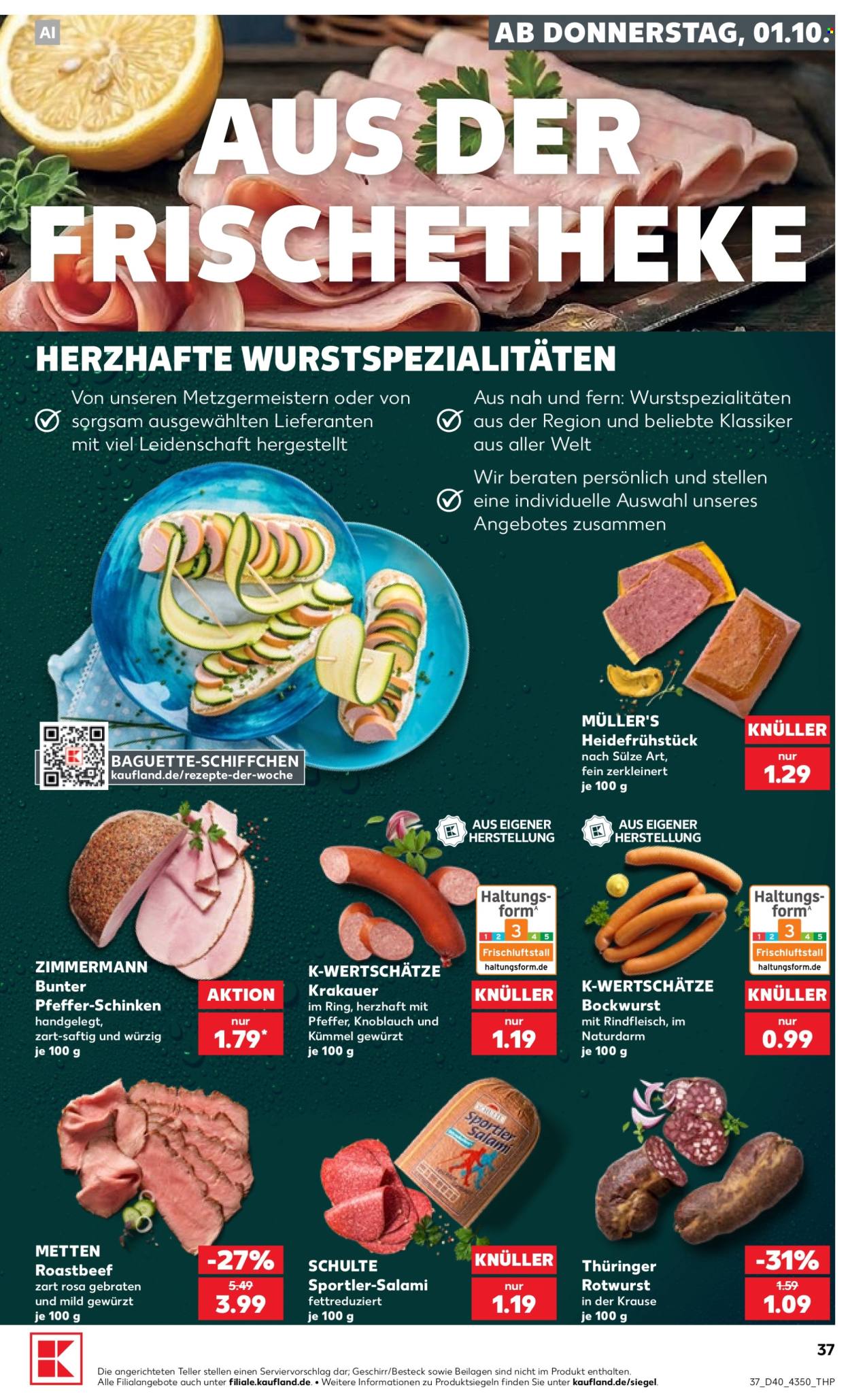 Kaufland Prospekte  - 1.10.2026 - 7.10.2026. Seite 37