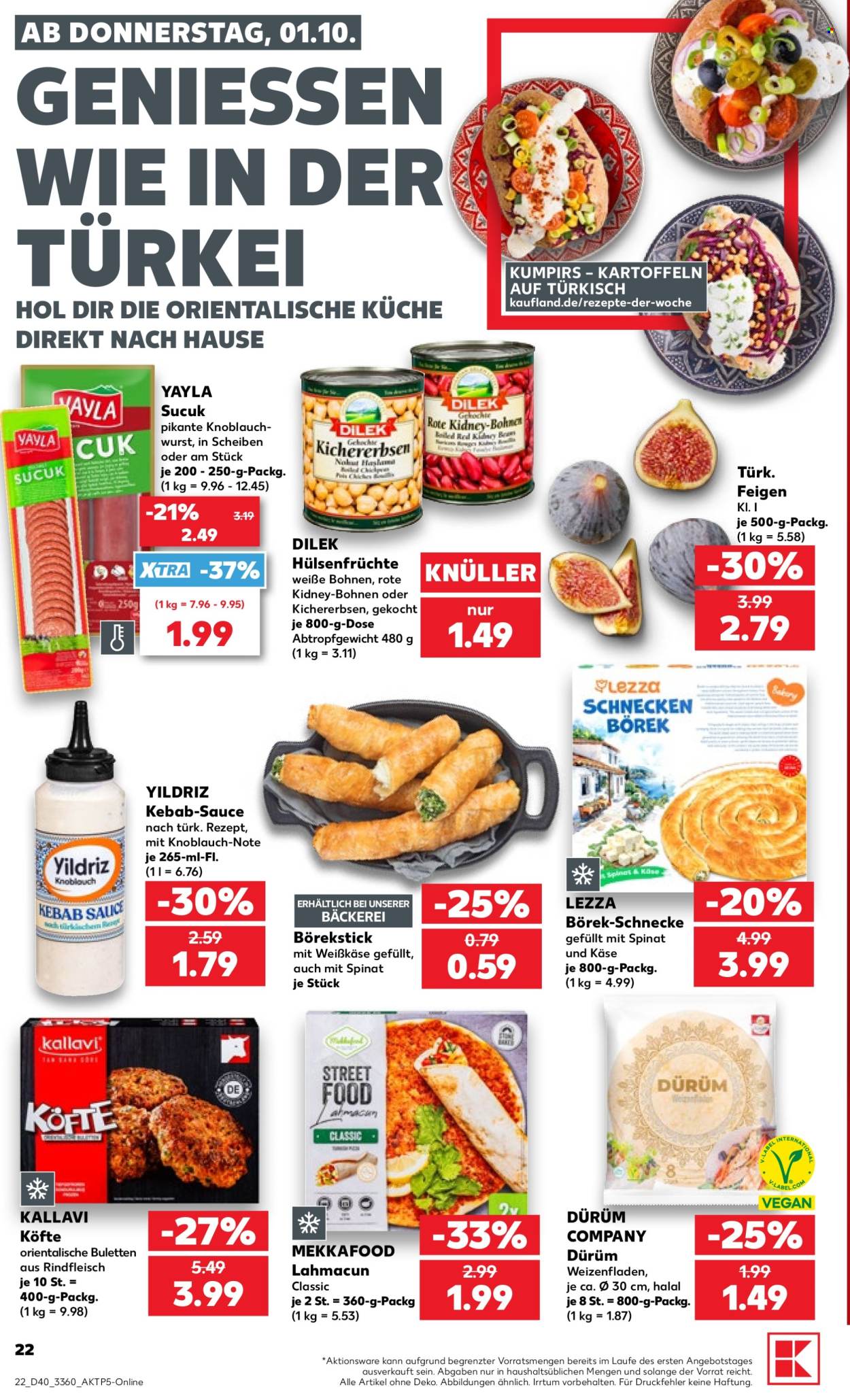 Kaufland Prospekte  - 1.10.2026 - 7.10.2026. Seite 22