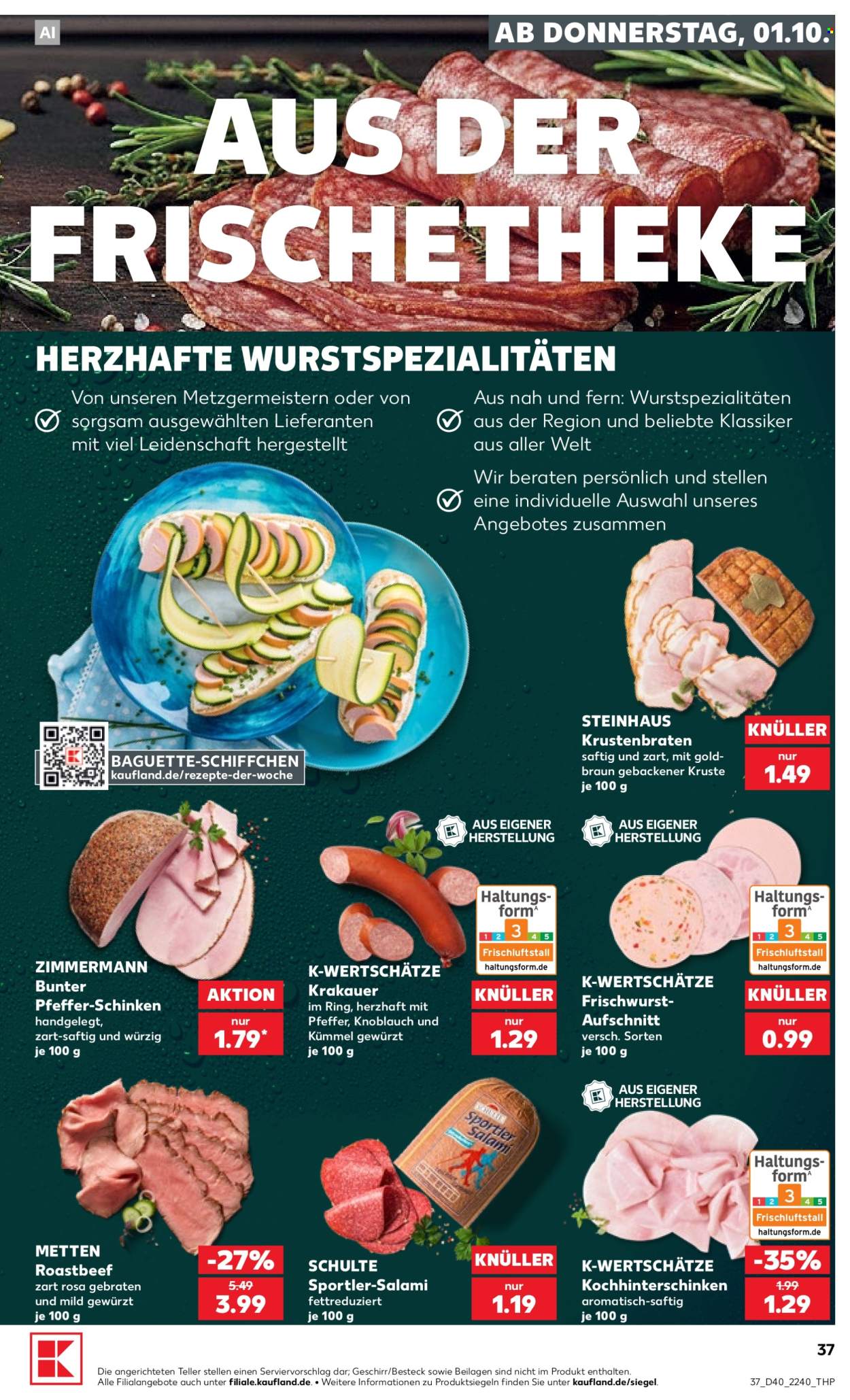 Kaufland Prospekte  - 1.10.2026 - 7.10.2026. Seite 37