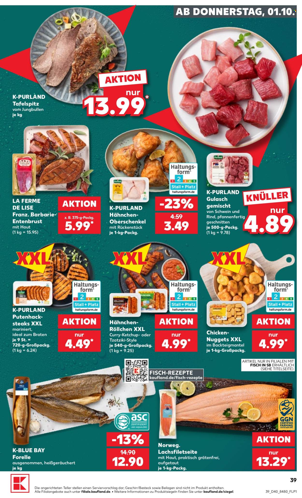 Kaufland Prospekte  - 1.10.2026 - 7.10.2026. Seite 39