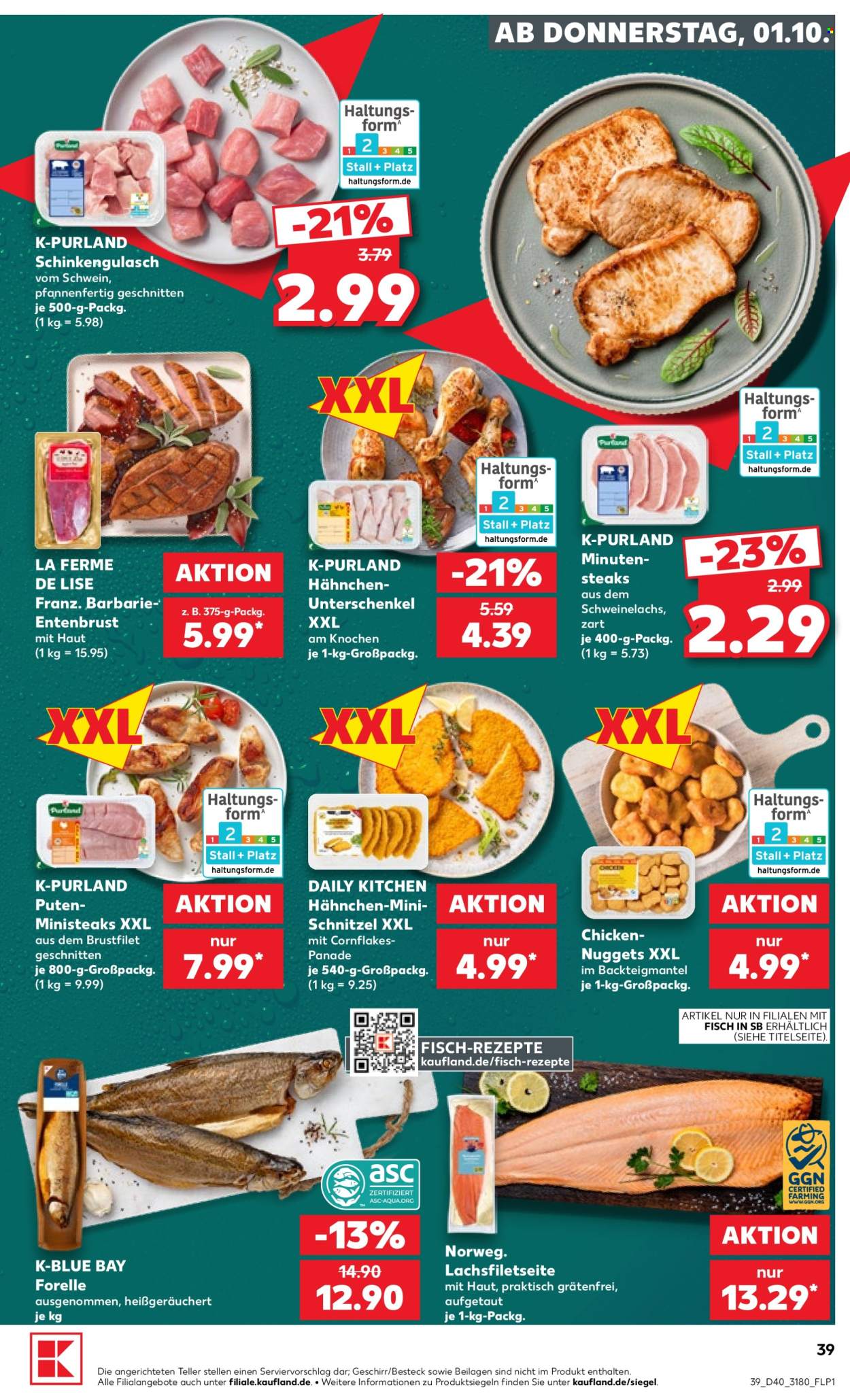 Kaufland Prospekte  - 1.10.2026 - 7.10.2026. Seite 39