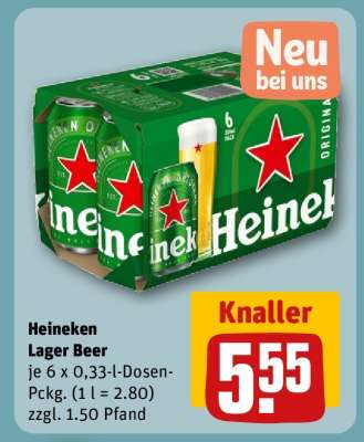 Heineken Lager Beer