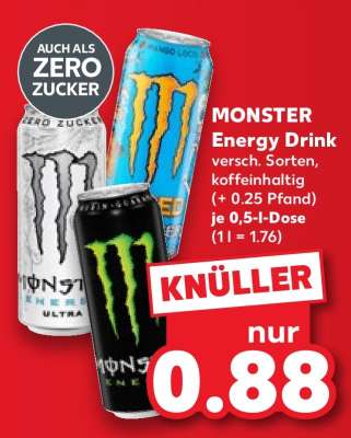 Monster energy drink