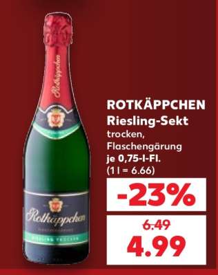 ROTKÄPPCHEN Riesling-Sekt
