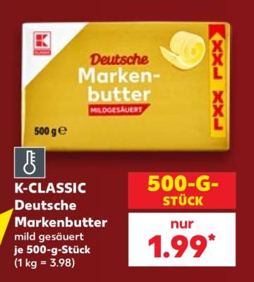 K-CLASSIC Deutsche Markenbutter
