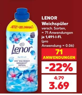 Lenor Weichspüler