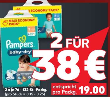 PAMPERS Baby Dry