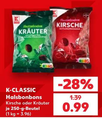 K-CLASSIC Halsbonbons
