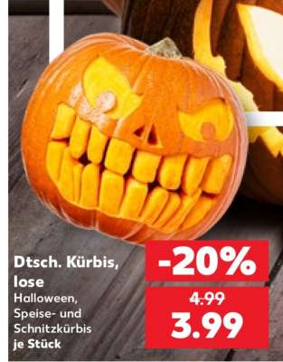 Dtsch. Kürbis, lose