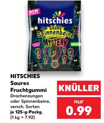 HITSCHIES Saures Fruchtgummi
