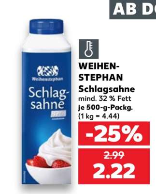 Weihenstephan Schlagsahne