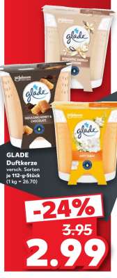 GLADE Duftkerze