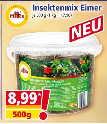 Insektenmix Eimer