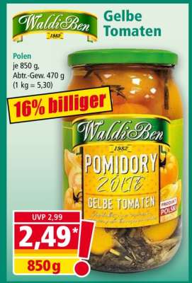 Gelbe Tomaten