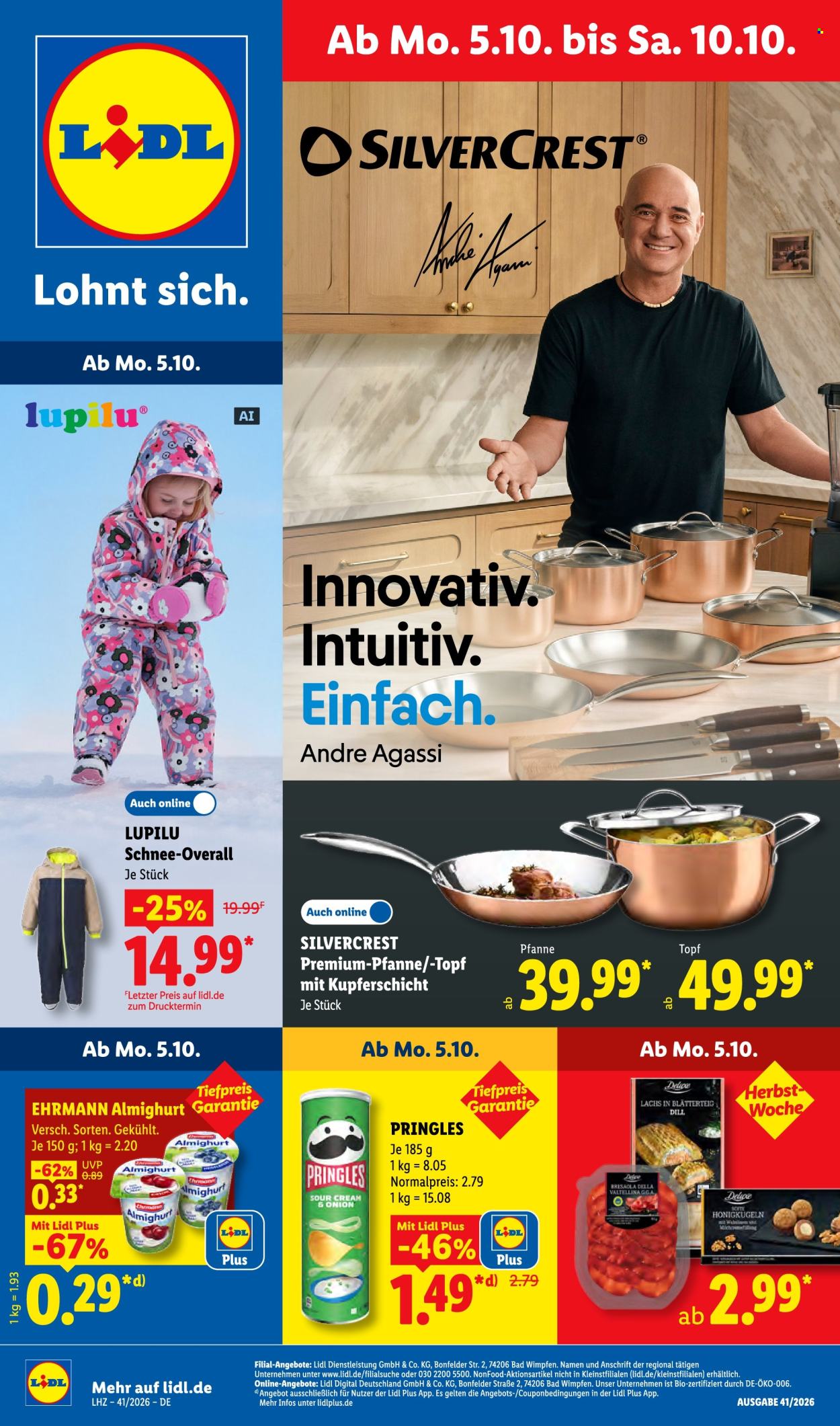 Lidl Prospekte  - 5.10.2026 - 10.10.2026. Seite 1