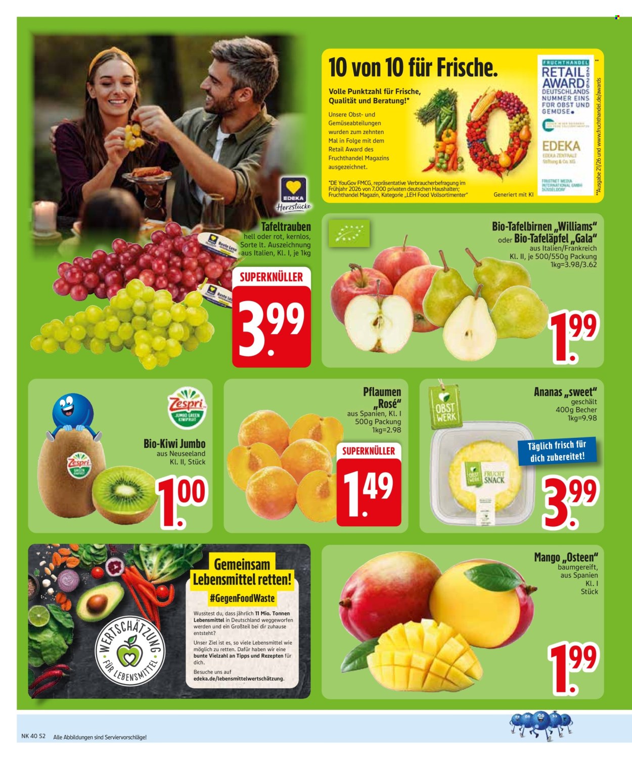 Edeka Prospekte  - 28.9.2026 - 2.10.2026. Seite 4