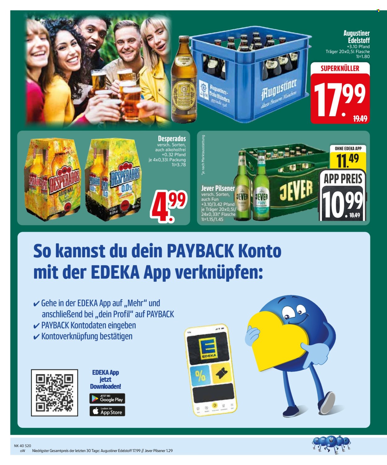 Edeka Prospekte  - 28.9.2026 - 2.10.2026. Seite 22