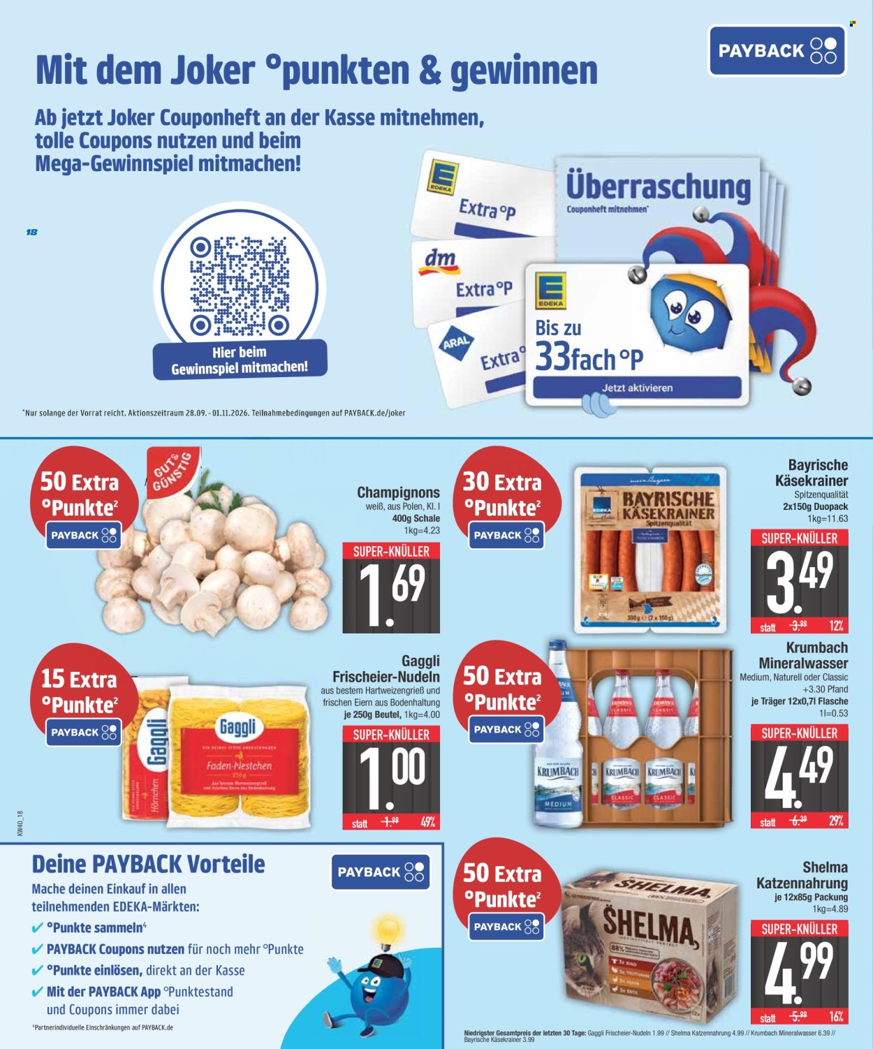Edeka Prospekte  - 28.9.2026 - 2.10.2026. Seite 18