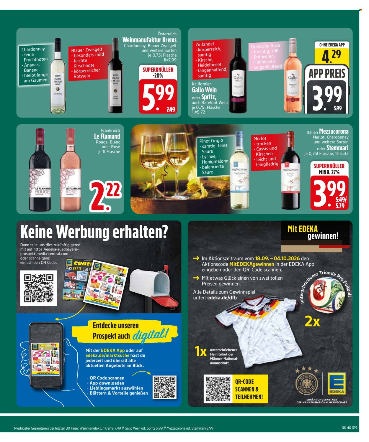Edeka Prospekte  - 28.9.2026 - 2.10.2026. Seite 21