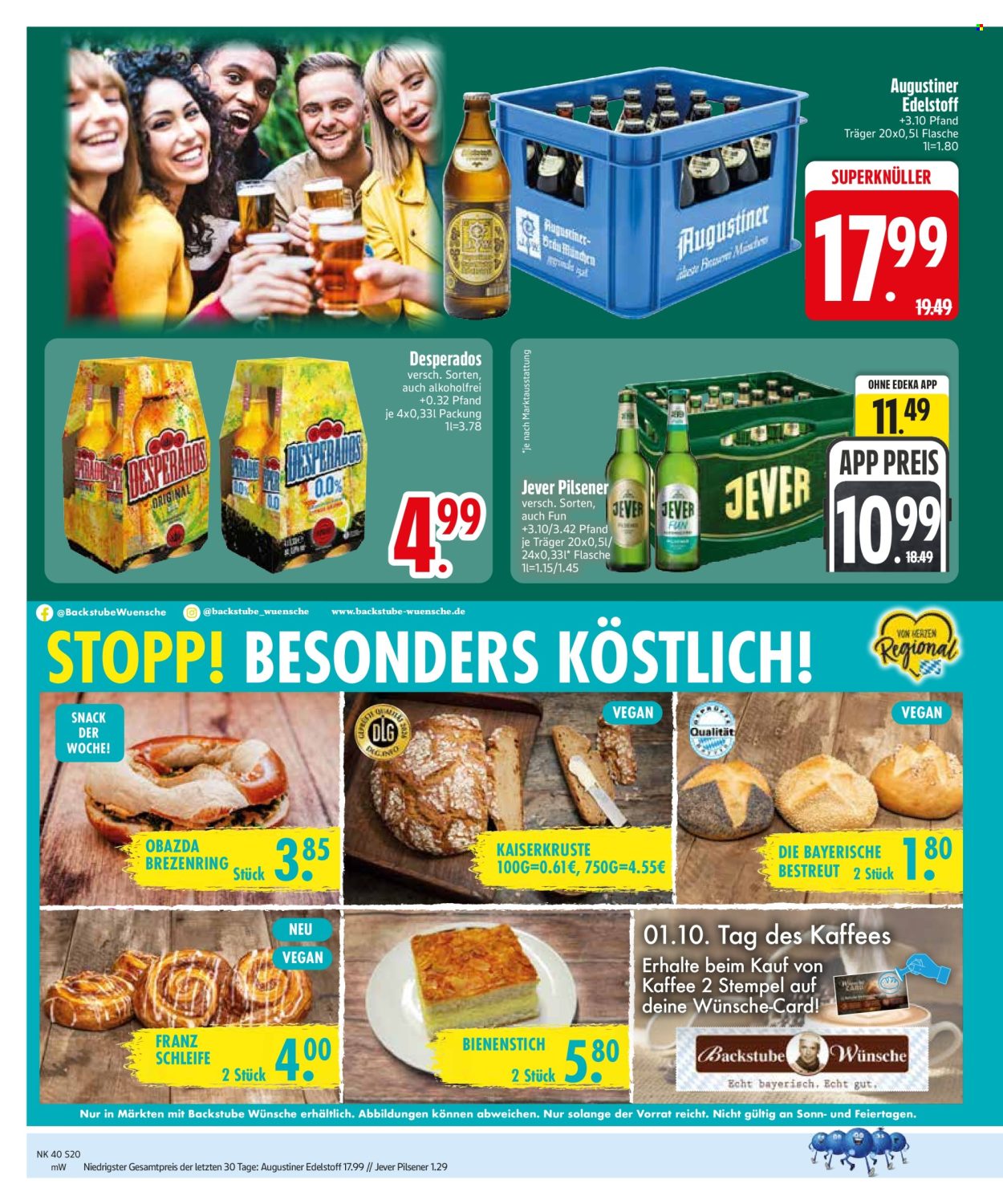 Edeka Prospekte  - 28.9.2026 - 2.10.2026. Seite 22