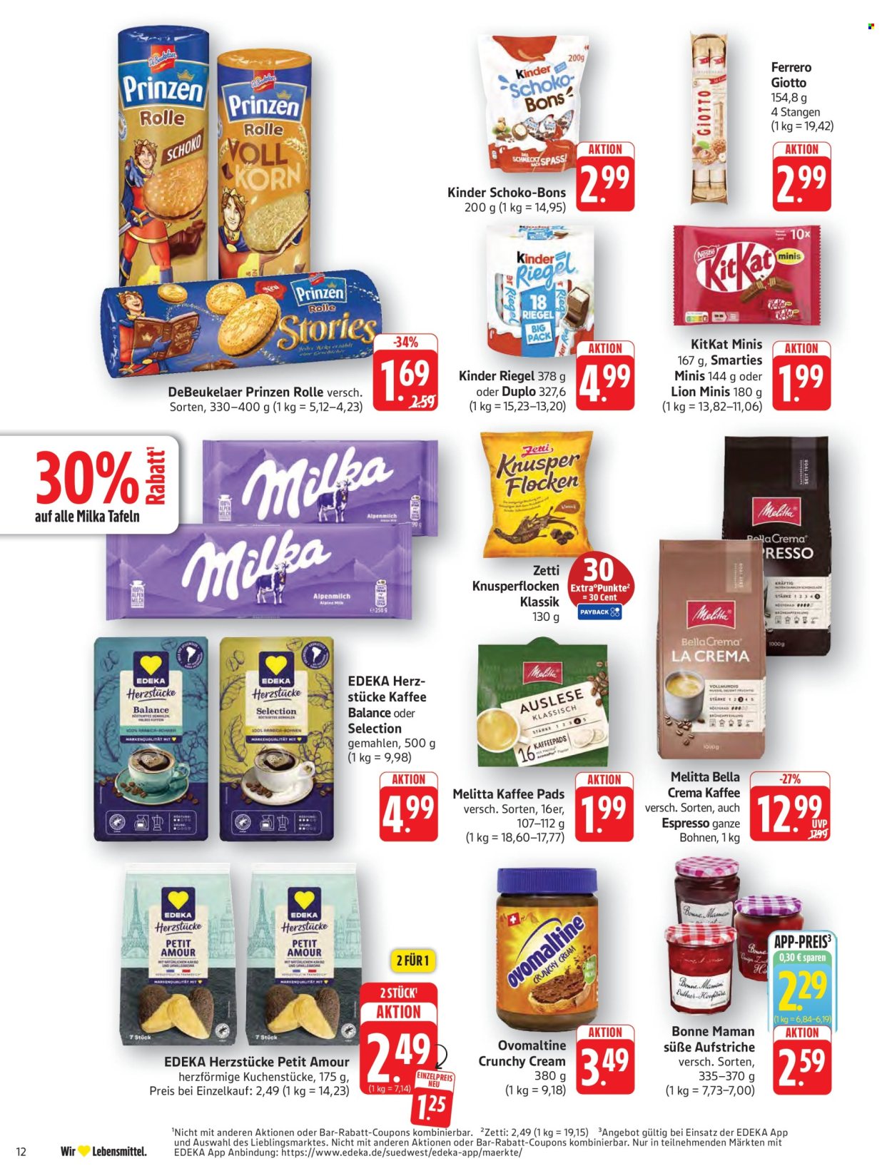 Edeka Prospekte  - 28.9.2026 - 2.10.2026. Seite 12