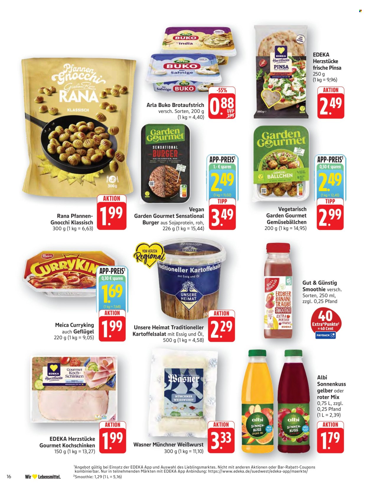 Edeka Prospekte  - 28.9.2026 - 2.10.2026. Seite 16