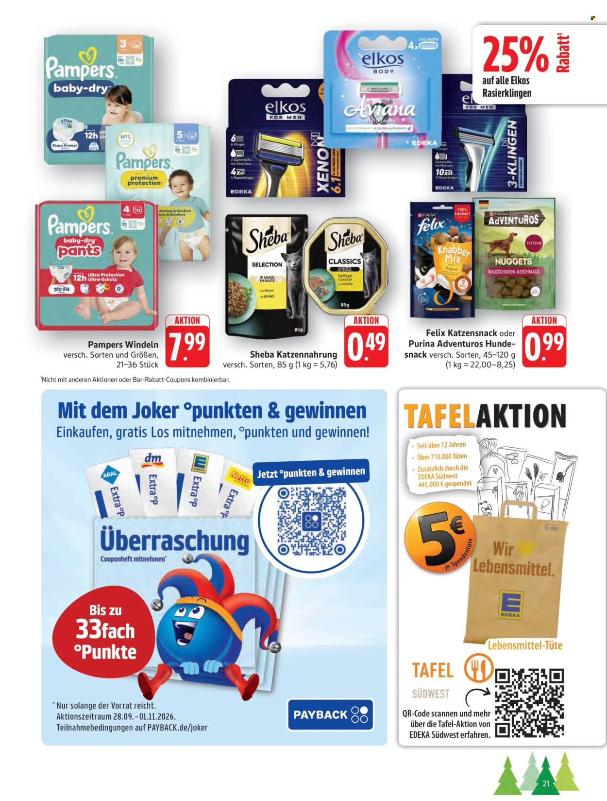 Edeka Prospekte  - 28.9.2026 - 2.10.2026. Seite 21