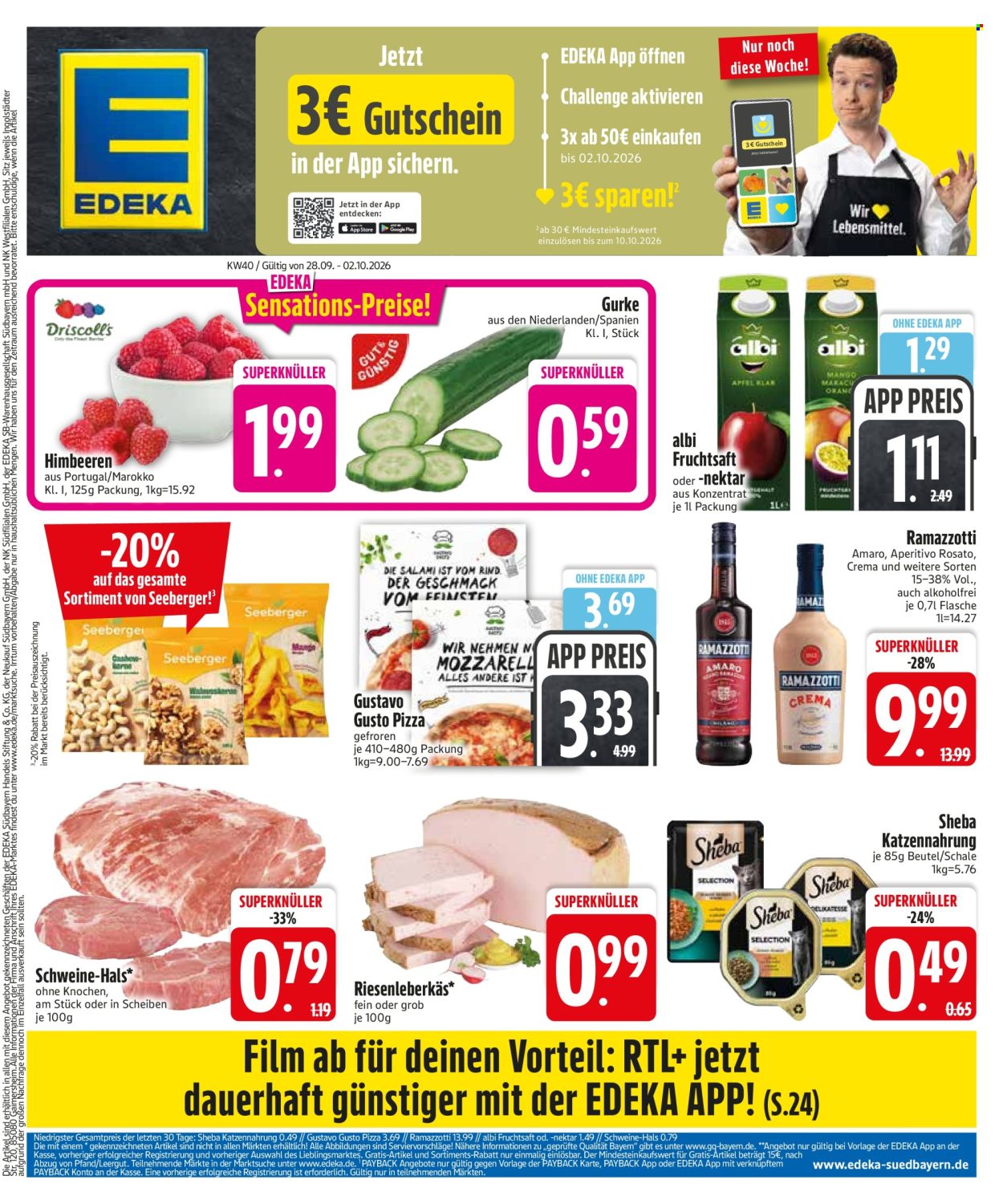 Edeka Prospekte  - 28.9.2026 - 2.10.2026. Seite 3