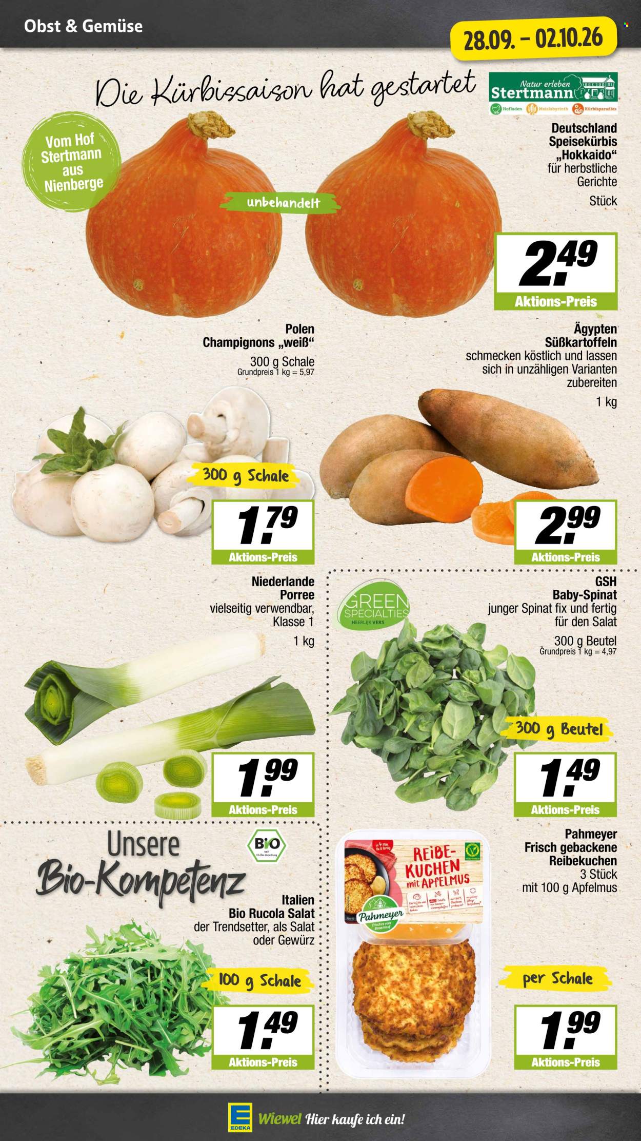 Edeka Prospekte  - 28.9.2026 - 2.10.2026. Seite 3