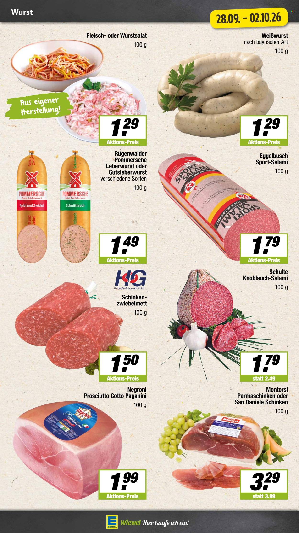 Edeka Prospekte  - 28.9.2026 - 2.10.2026. Seite 5