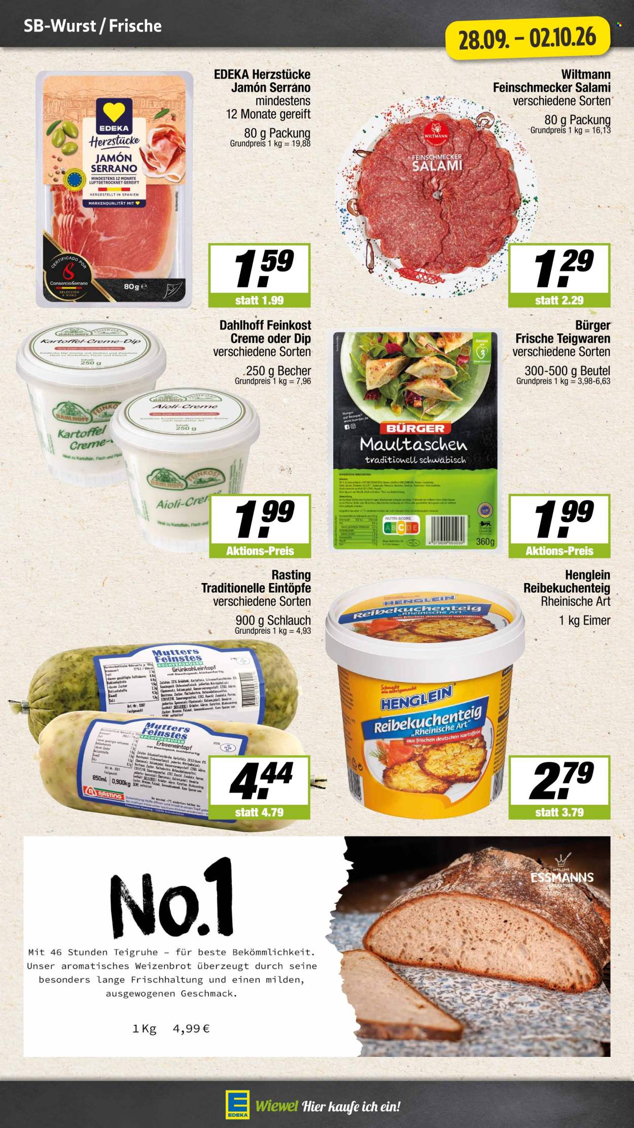 Edeka Prospekte  - 28.9.2026 - 2.10.2026. Seite 8