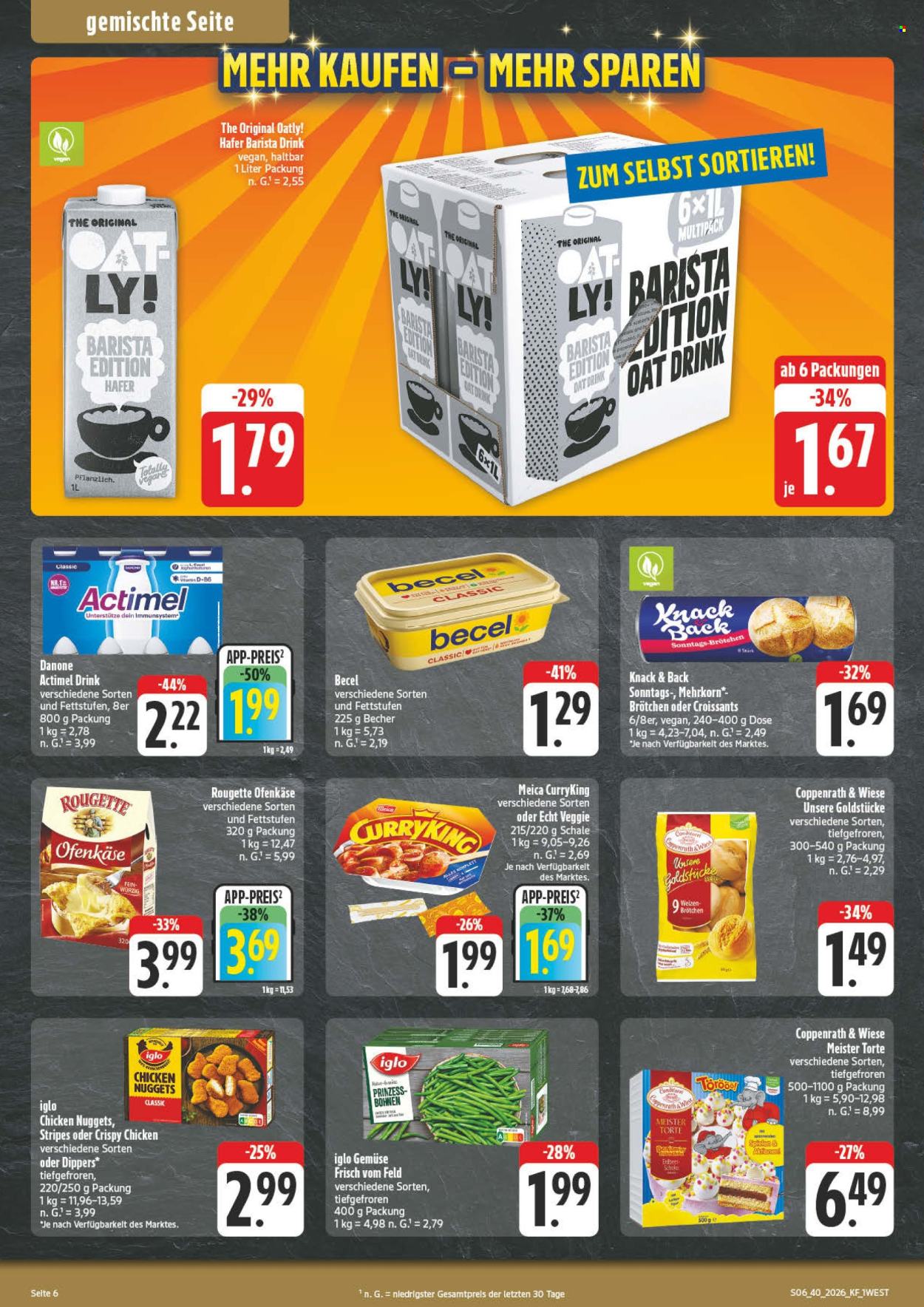 Edeka Prospekte  - 28.9.2026 - 2.10.2026. Seite 6