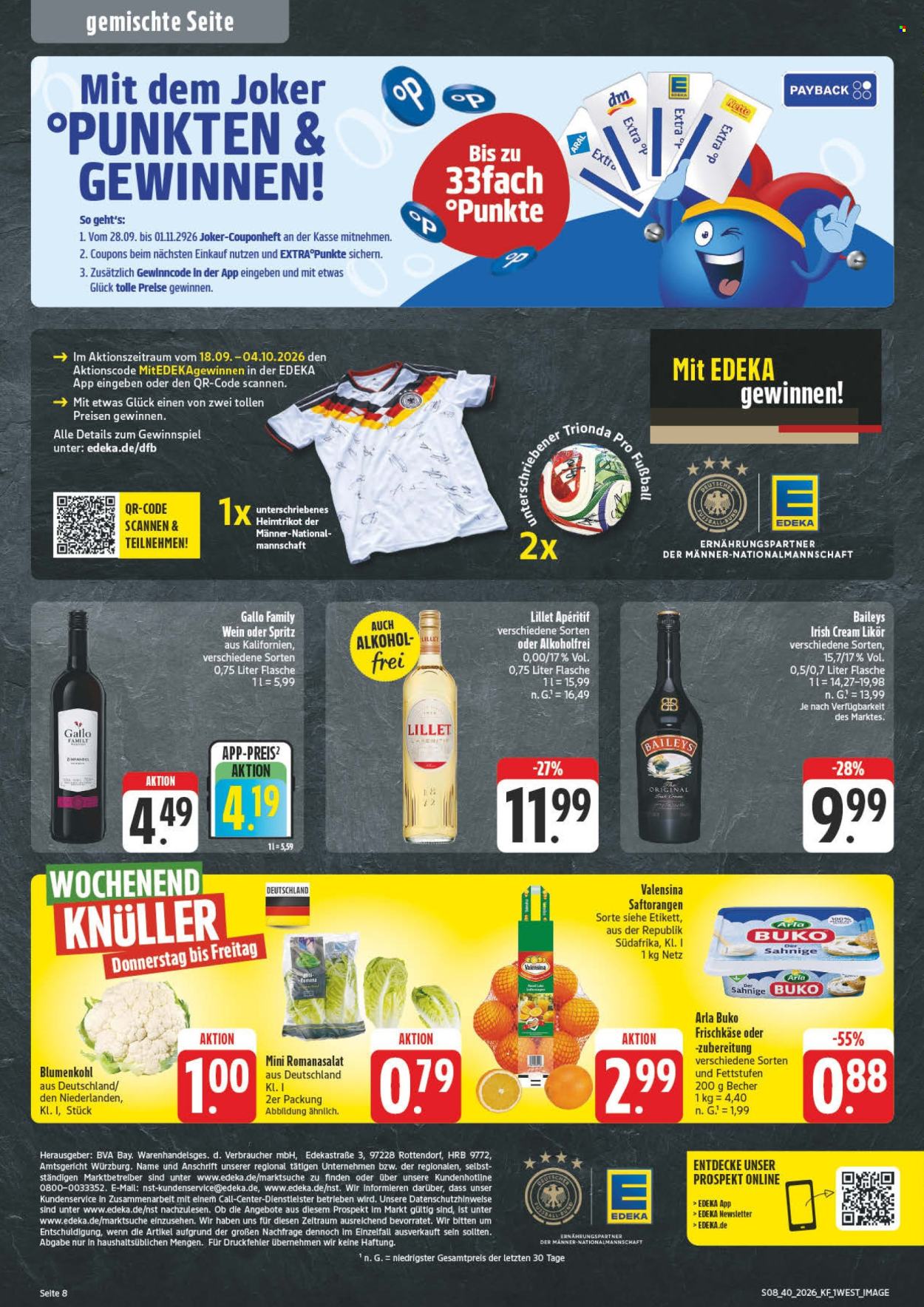 Edeka Prospekte  - 28.9.2026 - 2.10.2026. Seite 8