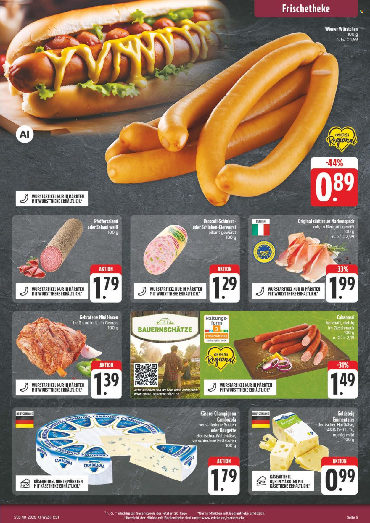 Edeka Prospekte  - 28.9.2026 - 2.10.2026. Seite 5