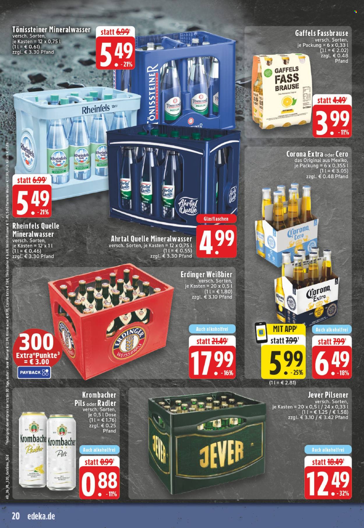 Edeka Prospekte  - 28.9.2026 - 2.10.2026. Seite 20