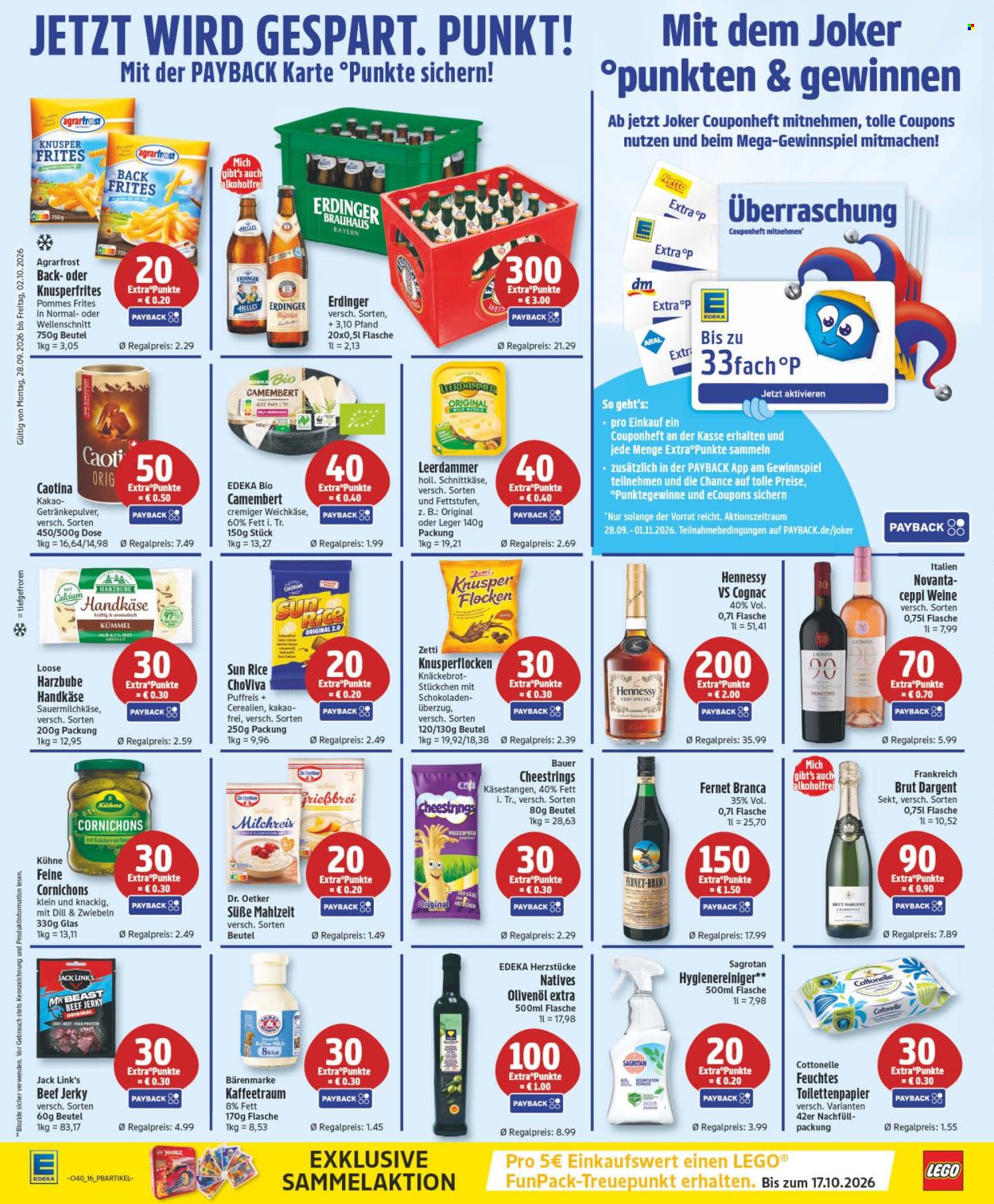 Edeka Prospekte  - 28.9.2026 - 2.10.2026. Seite 16