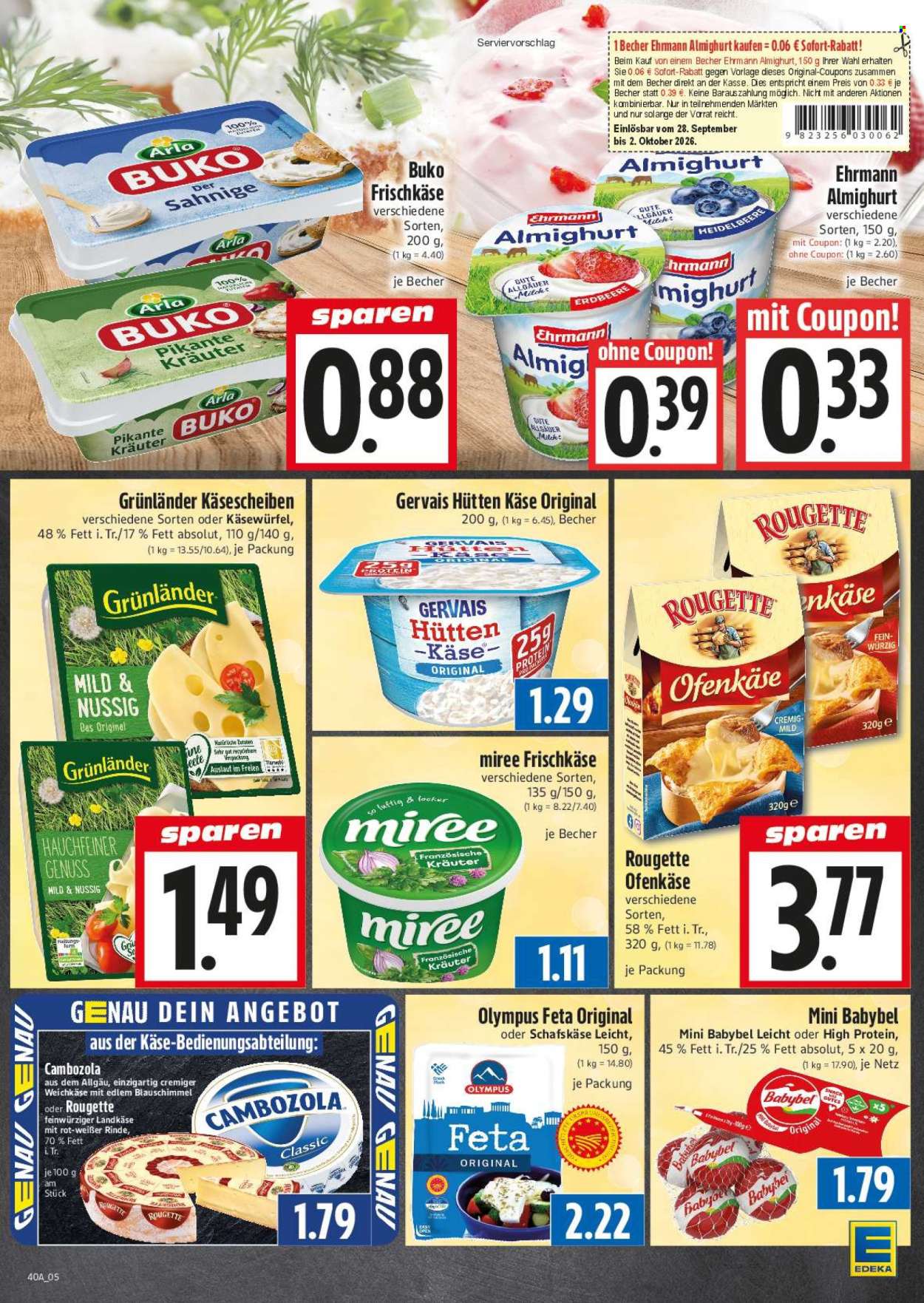 Edeka Prospekte  - 28.9.2026 - 2.10.2026. Seite 5