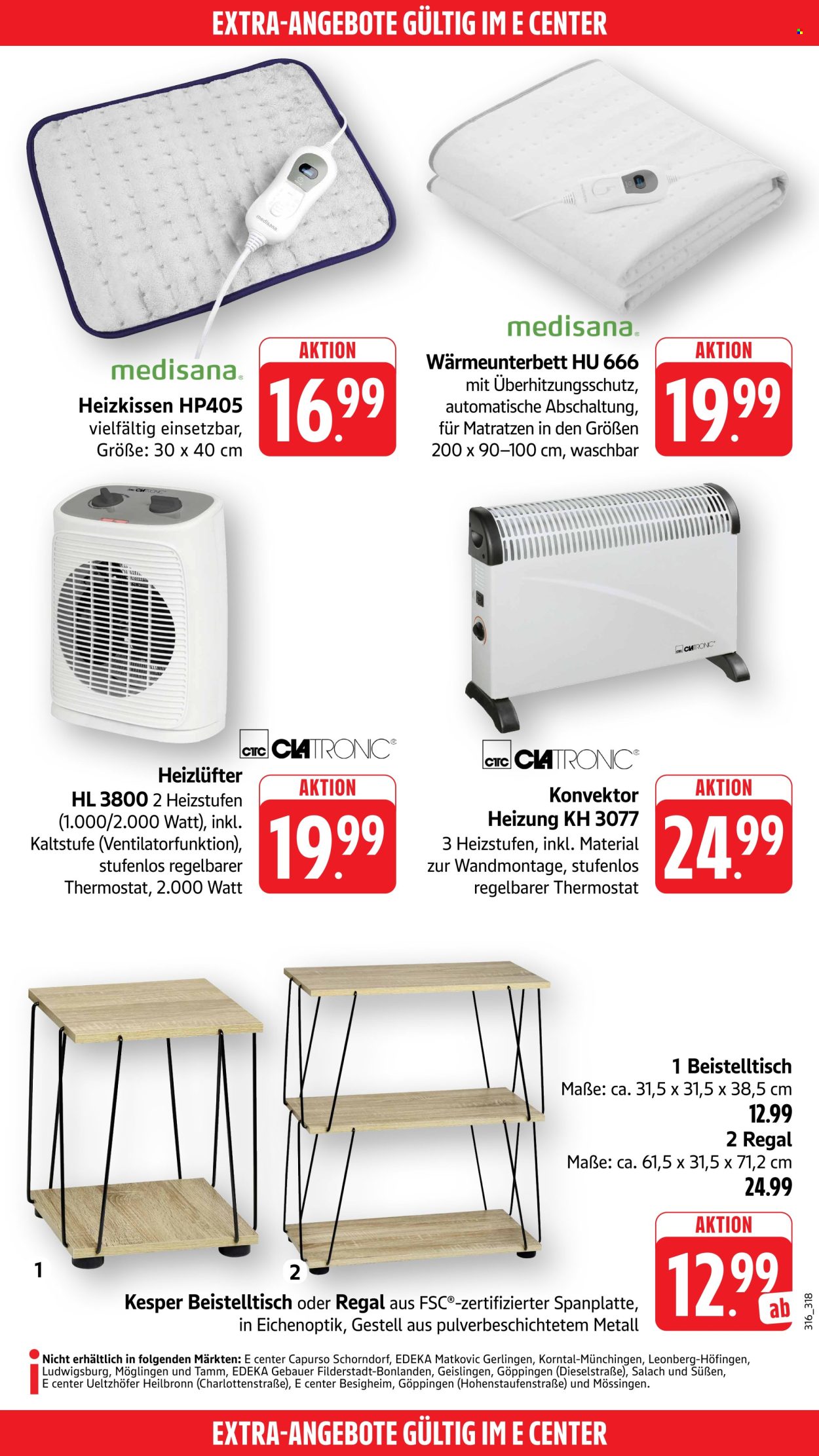 E center Prospekte  - 28.9.2026 - 2.10.2026. Seite 52