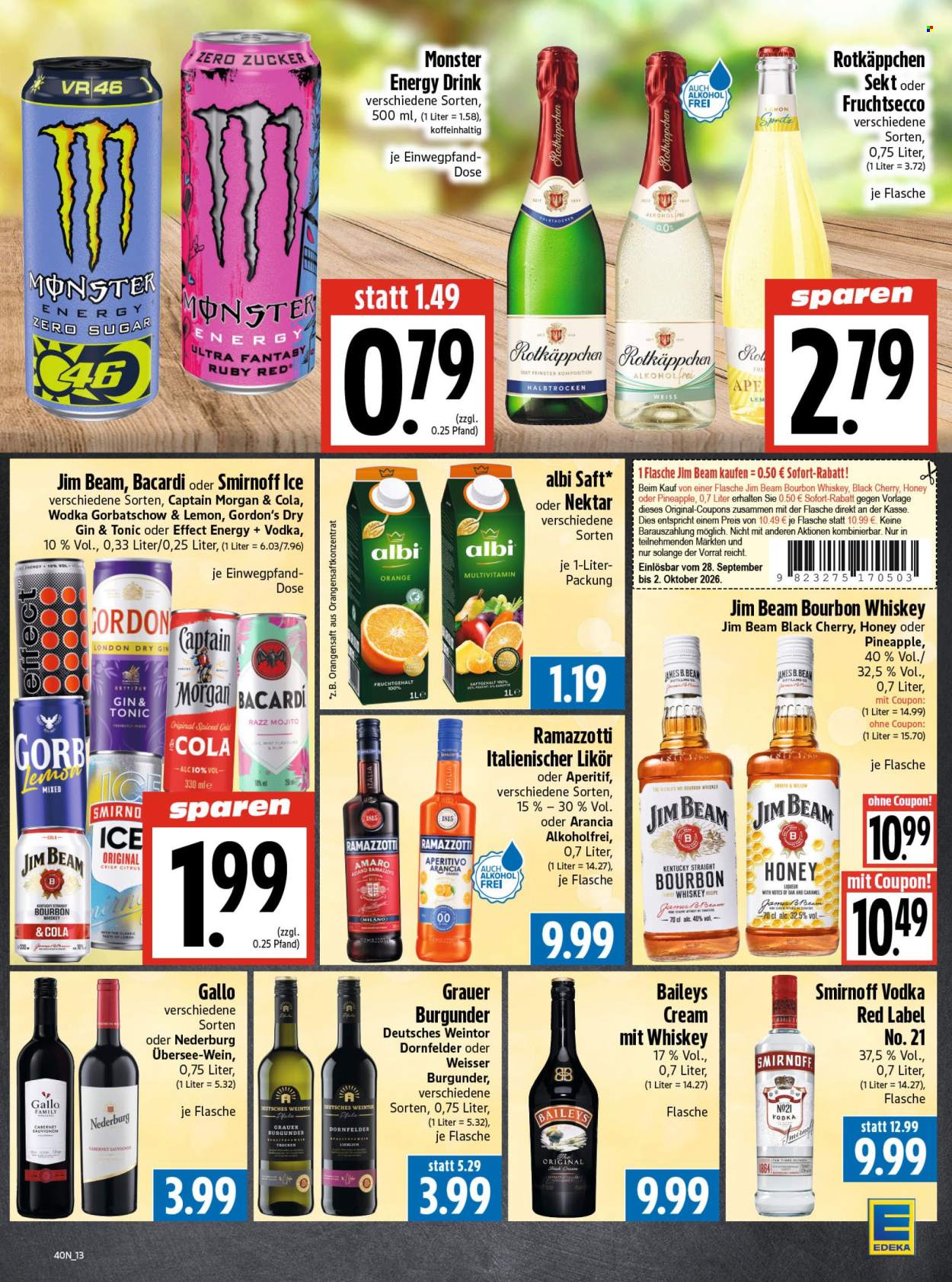 Edeka Prospekte  - 28.9.2026 - 2.10.2026. Seite 13