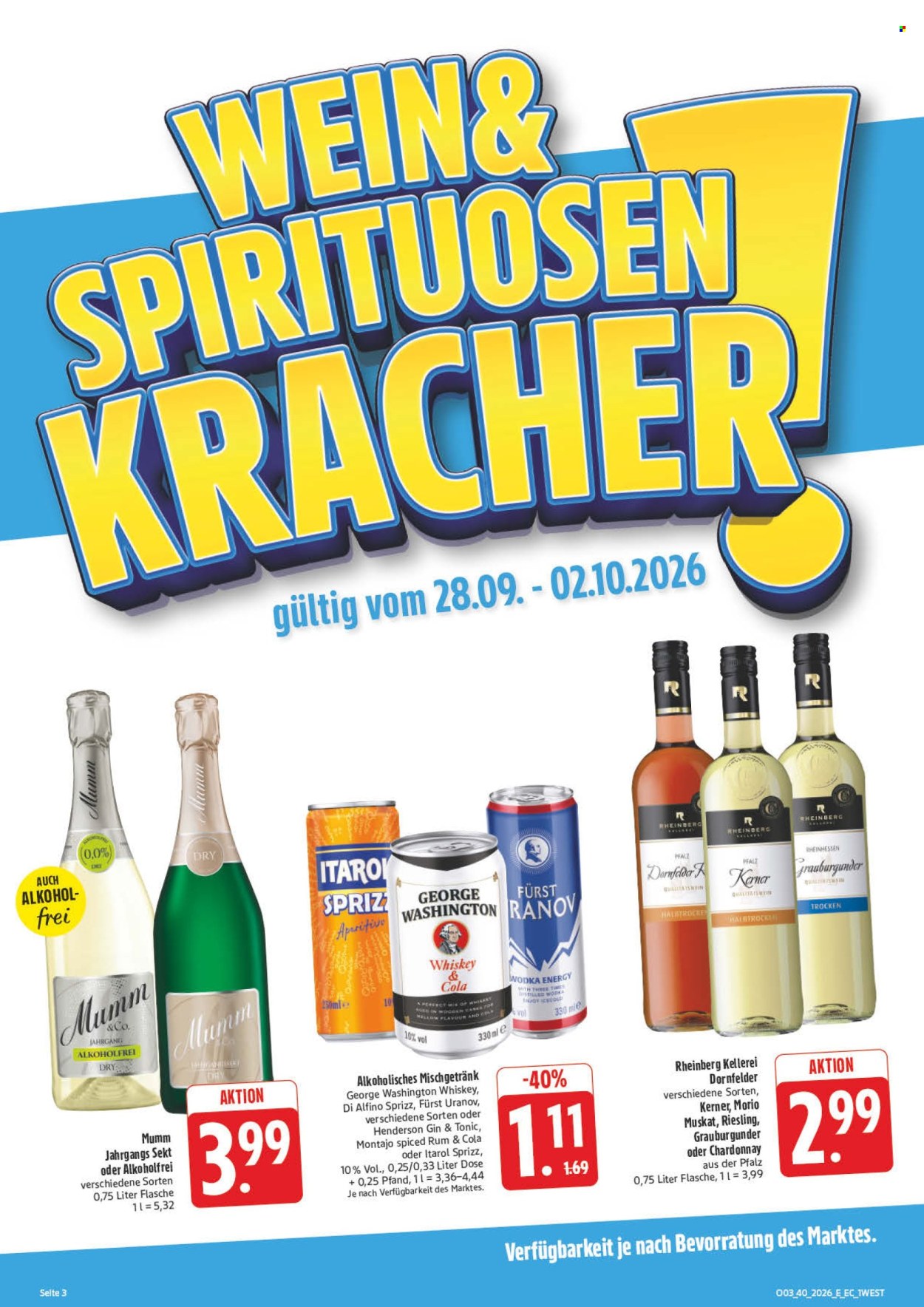 Edeka Prospekte  - 28.9.2026 - 2.10.2026. Seite 6
