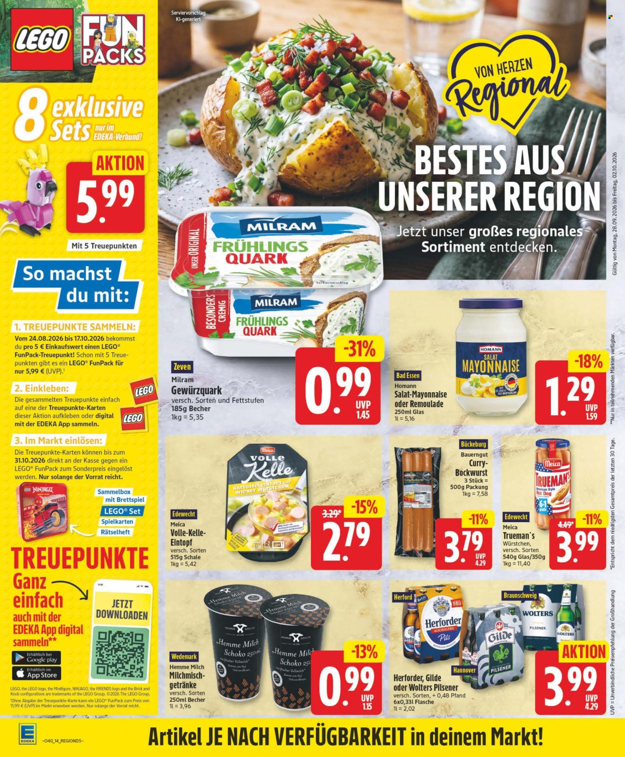 Edeka Prospekte  - 28.9.2026 - 2.10.2026. Seite 14