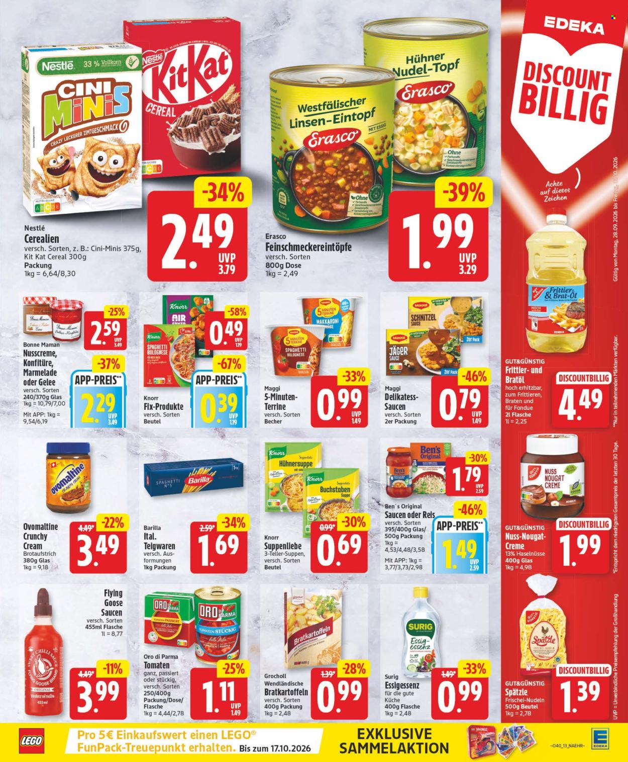 Edeka Prospekte  - 28.9.2026 - 2.10.2026. Seite 13