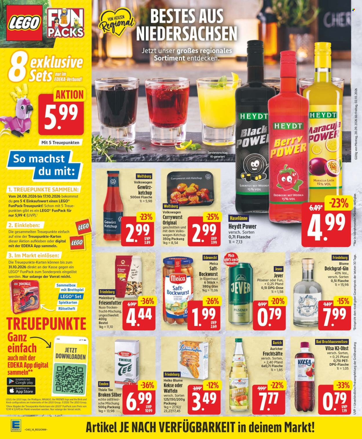 Edeka Prospekte  - 28.9.2026 - 2.10.2026. Seite 14